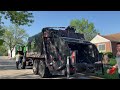 SBC Mack MR Leach 2RIII Rear Loader Garbage Truck at the Cleanup