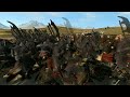 SAURON Hordes v ELVES Legions Middle Earth 20K ORC v Elves Battle - Total War Dawnless Days LoTR Mod