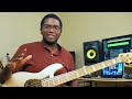 Gospel Bass Licks Using COLOR NOTES | Teach Me That