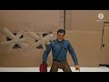 Ash Williams Chainsaw attack￼ stop motion test￼