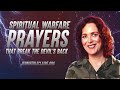 1 Hour of Spiritual Warfare Prayers That Break the Devil's Back