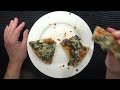 ASMR - Whispering While Eating Pizza - a Thin Crust Vegetarian Pizza - Australian Content