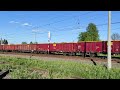 207E-001 Rail Polska z firmowymi węglarkami na LK 68 | Mega Rp1