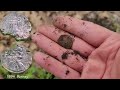 Metal detecting again at basketball court in East Tennessee park.   | Minelab Equinox 900.