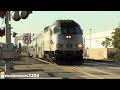 Amtrak Metrolink BNSF Trains - LA & Orange County, CA (Spring 2024)
