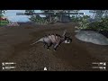 Roblox: Prior Extinction | Diabloceratops being a menace to the local Allosaurus population