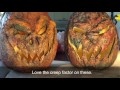 Halloween Corpse Creepy Craft Foam Pumpkin - Using Gorilla Glue and Latex