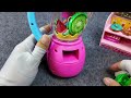 7 Minutes Satisfying with Unboxing Pink Washing Machine Juice Toys Collection Review ASMR