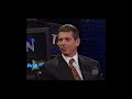 Vince McMahon buries Bret Hart