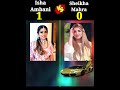 🤯 काला सच _Isha Ambani VS Sheikh Mahra _99% Don't Know _#shorts