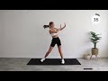 40 Min Cardio HIIT - No Jumping All Standing | Super Sweaty & Fun | Motivational Music, No Repeat