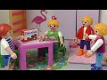 Playmobil Familie Hauser - Ein Bällebad im Trampolin - Sommer Geschichte mit Anna und Lena