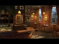 Vintage Coffee Shop Ambience - Smooth Piano Jazz Music w/ Rain for Studying, Work & Relaxation