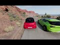Epic Car Cliff Drop | BeamNG Drive | Crash Point #1