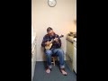 Tom plays the mandolin