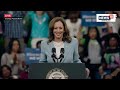 Kamala Harris Speech | Kamala Harris Challenges Trump For A Debate Live | Trump Live | US Elections