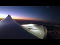 United Airlines B787-9 Evening Departure from LAX