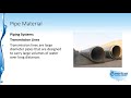 Water Distribution | Pipe material