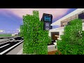 How to Build a Modern Front Yard in Minecraft  - Modern House Tutorial #7