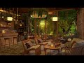 Warm March Jazz Music & 4K Cozy Coffee Shop Ambience ☕ Background Music for Relaxing and Working