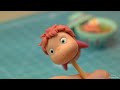 Making Ponyo diorama under the sea with clay