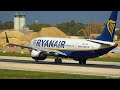 Landing at Malta Luqa Int'l Airport - Onboard Ryanair Boeing 737 MAX 8-200