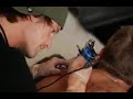 Tattoo Time-Lapse Part 1: Outlining