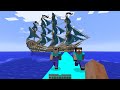 NOOB VS HEROBRİNE (Gemi Yapımı) - Minecraft