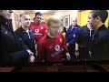Roy Keane walks out the team before the Referee allows him