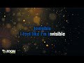 Alison Moyet - Invisible - Karaoke Version from Zoom Karaoke