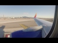 B737D landing KLAS