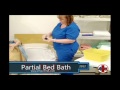 Partial Bed Bath CNA Skills