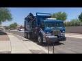 Republic Services Tucson Peterbilt 520 Mcneilus ZR 2412