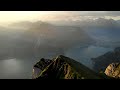 [4k Travel] 4k train video 🍁Piano Music Relax With Beautiful Nature
