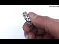 Twisted Silver Ring Making/How it's made/jewelry making/