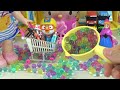 Baby Doll bath toy and Surprise eggs play