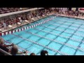 Colin's Excellent 100-Meter Backstroke