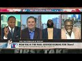 Stephen A. & Shannon Sharpe’s STRONG RESPONSE to Paul George joining the 76ers 🔥 | First Take