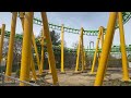 Riddler Revenge at Six Flags New England Off Ride Footage 2024