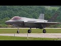 F-35A Lightning II Demo - Epic Vapor! - Spirt Of St. Louis Airshow 2022
