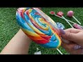 Rainbow Lollipop Unboxing | The Best ASMR Lollipop Unboxing