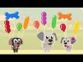 Learning Videos for Toddlers | Counting, ABC & Learn Colours | Learn English For Kids