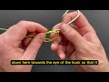 How to tie the EASIEST Loop Knot! (Surgeon Loop Knot!)