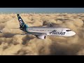 Alaska Milk Run ft. PMDG 737 for MSFS