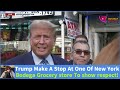 Trump Makes Surprise Stop in NYC's Most Dangerous Part of Manhattan to Support Small Stores!
