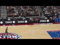 Rasheed Wallace 3 pointer from far away after stealing the ball #replay