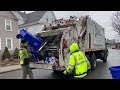 Fast JRM Garbage Truck Packing Heavy Recycling