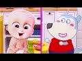 Crazy Dentist Hamster Check Up🦷😈Bad Germs Attack Talking Tom's Teeth | Life Of Pets HamHam