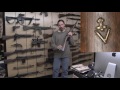 Some of Ian's Gun Collection, on a Matrix Armory Display Wall