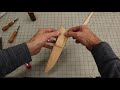 Making a leather knife sheath - Pt-2 of the fold over sheath tutorial
